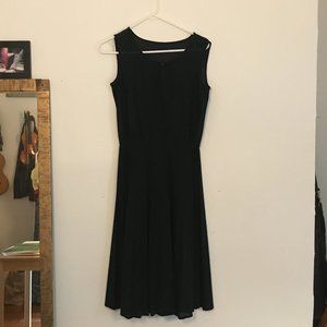 Sheer black party dress